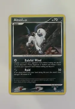 Absol 21/132 Secret Wonders Regular Non-Holo Card Pokemon TCG LP - Image 2