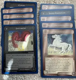 30 MECCG Unlimited Blue Border Card Lot Middle Earth CCG Lot - Image 2