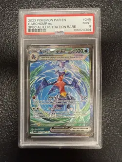 Garchomp EX 245/182 SV Paradox Rift Sir Secret Illustration Rare Card - Image 1