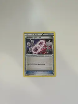 Pokemon Mewtwo Spirit Link Card 144/162 Regular Breakthrough Pokemon TCG - Image 2