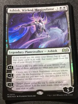 Ashiok, Wicked Manipulator - Foil - WOE - MTG - EN - NM - 0078 - Image 1