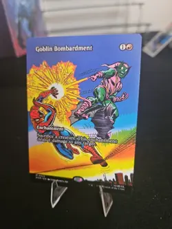 Goblin Bombardment - 0023 - M - Borderless - Non-Foil - Spider-Man - MTG - NM/M - Image 2