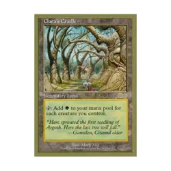 WOTC MtG Tournament Pack Single 1998 World Championships - Gaea's Cradle VG - Image 1