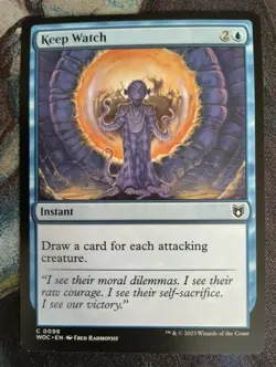 MTG Keep Watch Commander: Wilds of Eldraine Regular NM - Image 1