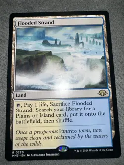 MTG Modern Horizons 3 Flooded Strand x1 NM Rare - Image 1