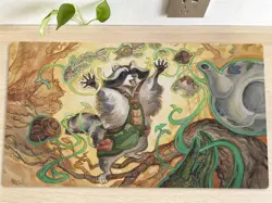 MTG Keen-Eyed Curator Table Playmat TCG CCG Pad Trading Card Game Mat Mousepad - Image 1