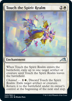 Touch the Spirit Realm - Kamigawa: Neon Dynasty #040/302 MTG Magic The Gathering - Image 1
