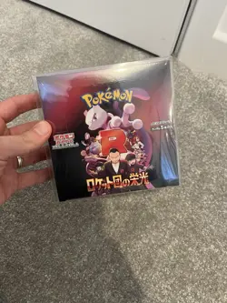 Pokemon The Glory of Team Rocket SV10 Booster Box Japanese - Sealed & Protector - Image 1