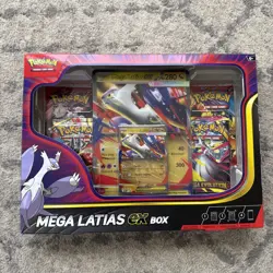 Pokemon TCG Mega Evolution Mega Latias EX Box Sealed Box - Image 1
