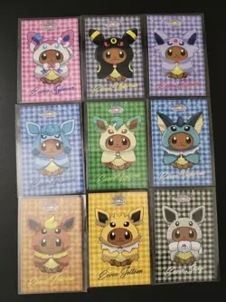 Pokemon Let's Go Eevee Database Peru Poncho Set Eeveelutions - Image 1