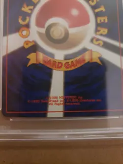 1998 Pokemon Misty's Tears Japanese Gym Trainer BANNED ART PSA 9 MINT - Image 5