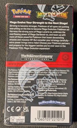 Pokemon Mega Evolution TCG Half Booster Box - 18 Packs - SEALED - NEW - IN HAND - Image 3