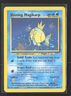 Pokemon 2001 Neo Revelation Shining Magikarp #66/64 - Image 1