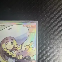 Lillie (Full Art) 147/149 Sun And Moon Base Set Holo Trainer Pokemon TCG NM - Image 5