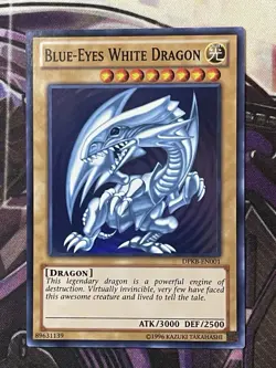 Blue-Eyes White Dragon DPKB-EN001 Duelist Pack Kaiba NM Yugioh Yu Gi Oh Super - Image 1