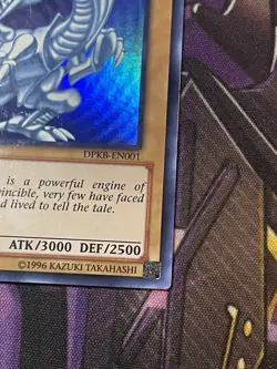 Blue-Eyes White Dragon DPKB-EN001 Duelist Pack Kaiba NM Yugioh Yu Gi Oh Super - Image 5