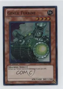 Genex Turbine 1st Ed. YuGiOh Hidden Arsenal 2 #HA02-EN008 2010 - Image 1