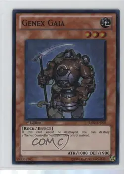 Rare - Genex Gaia 1st Ed. YuGiOh Hidden Arsenal 2 #HA02-EN006 2010 - Image 1