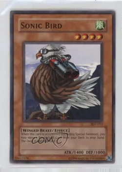 Sonic Bird Unlimited YuGiOh Starter Deck Pegasus #SDP-011 2003 - Image 1