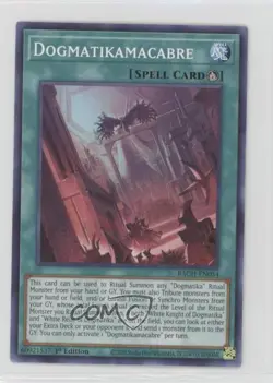 Dogmatikamacabre 1st Ed. YuGiOh Battle of Chaos #BACH-EN054 - Image 1