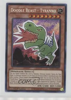 Doodle Beast - Tyranno 1st Ed. YuGiOh Battles of Legends: Crystal Revenge - Image 1
