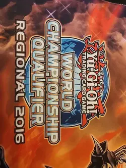 Yugioh Playmat WCQ Regional 2016 Red-Eyes Flare Metal Dragon NM - Image 2