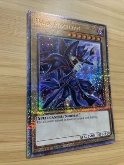 Dark Magician (New Art) (Quarter Century Secret Rare) RA04-EN001 YuGiOh 1st Ed - Image 2