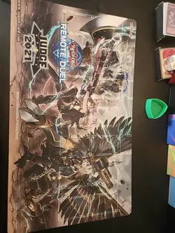 Tri-Brigade Yugioh 2021 Promo Remote Duel Judge Playmat - Image 1