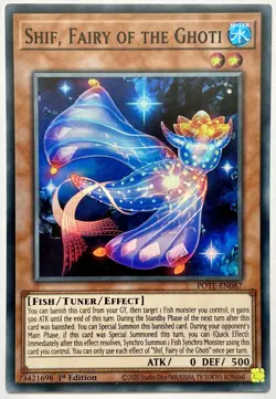 POTE-EN087 Shif, Fairy of the Ghoti - Super Rare 1st Edition Near Mint YuGiOh - Image 1