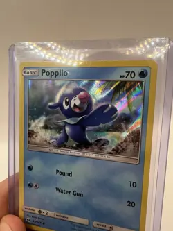 Popplio 39/149 Holo Pokemon card - Sun and Moon Base Set 2016 - Image 3