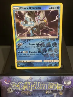 Pokemon Card Black Kyurem 61/236 Holo Cosmic Eclipse Near Mint - Image 1