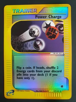 Power Charge 147/165 Reverse Holo Trainer - Expedition Base Set - Pokemon Card - Image 1
