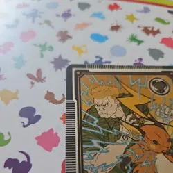 Pokai Gaku Gym Leader Lt. Surge Ultra Rare 155/152 ART YEUH Pokemon Fan Art card - Image 3