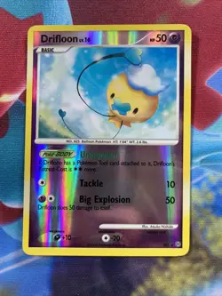 Pokemon Diamond & Pearl Stormfront Drifloon SH1 SECRET HOLO RARE Nintendo Card - Image 1
