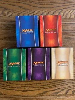 Commander 2013 Complete 5 Deck Set *Sealed Cards* MTG - Image 1