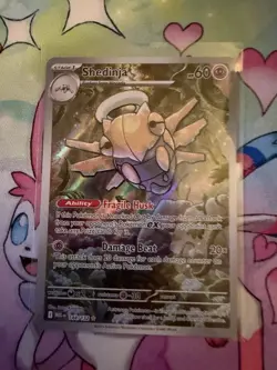Shedinja 144/132 Illustration Rare Pokemon Card Mega Evolution Pack Fresh Mint - Image 1
