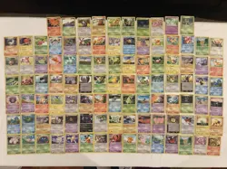 Pokemon Card Bulk Lot - 100 Common Cards- MP - Image 1
