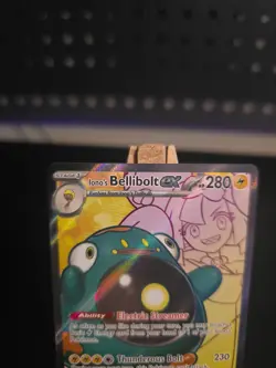 Pokemon Card Iono's Bellibolt ex #172 Journey Together Holo English - Image 2