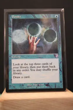 MTG Time Spiral Remastered TIMESHIFTED Ponder #315 ManaFam - Image 1