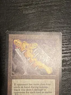 Black Vise X1 Mtg Beta Lp - Image 5