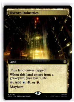 MTG Oscorp Industries (Extended Art) R 282 NM - Image 1