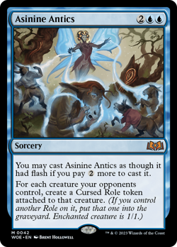 Asinine Antics Wilds of Eldraine - Near Mint - Image 1