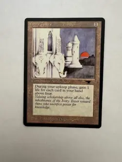 🏰 MTG Ivory Tower - Antiquities - Lightly Played - Image 1