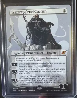Tezzeret, Cruel Captain (Borderless) Edge of Eternities Regular - Image 1