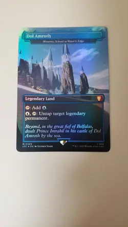 Dol Amroth - Minamo, School at Water's Edge Commander (Borderless Foil) MTG:LOTR - Image 1