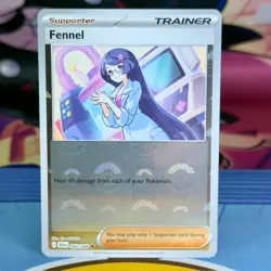 Fennel - 082/086 - Pokeball Reverse Holo - Black Bolt - English - Pokemon - Image 1