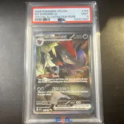 Pokemon Journey Together N’s Zoroark Ex SIR 185/159 PSA 9 - Image 1