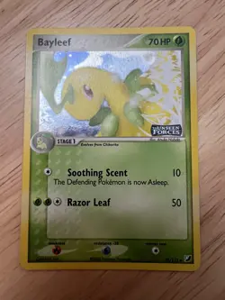 Pokemon Bayleef 35/115 Ex Unseen Forces Stamped Holo NM - Image 1