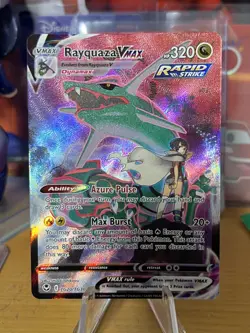 Pokemon Sword & Shield - Silver Tempest Trainer Gallery Rayquaza VMAX TG20/TG30 - Image 1