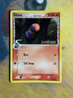 Ekans Delta Species 47/101 Ex Dragon Frontiers Reverse Holo Yuka Morii Pokemon - Image 2